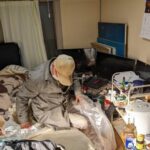 片付け作業前の状態